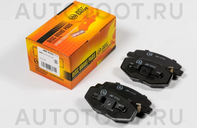 Колодки тормозные дисковые передние - Артикул JBP0763 - Производитель Just Drive - Фото, Отзывы, Цены