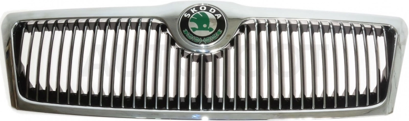 Решетка радиатора (с хромированным молдингом) -SD07008GB Tyg для SKODA OCTAVIA