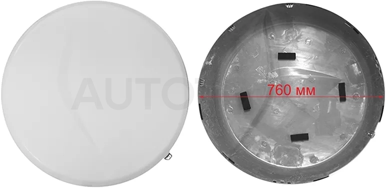 Колпак запасного колеса Toyota RAV4 (CA20,XA30) 00-13 / Vanguard 07-13 (под запаску R17)
