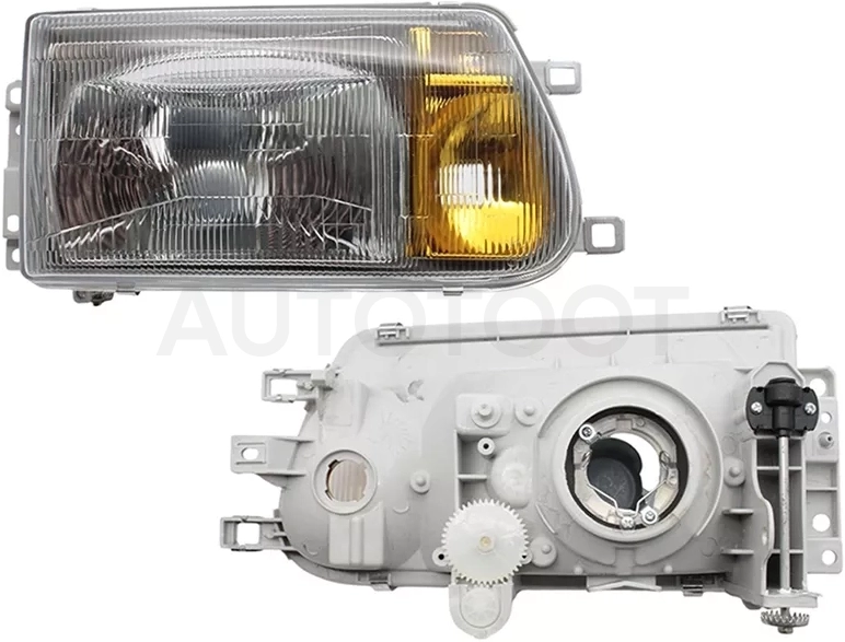 Фара Toyota Dyna 95-99 / ToyoAce 95-99 (Справа/ жёлтая ПТФ) - Артикул ST2121167YR - Производитель Sat - Фото, Отзывы, Цены