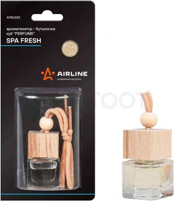 Ароматизатор-бутылочка куб "Perfume" SPA FRESH - Артикул AFBU232 - Производитель Airline - Фото, Отзывы, Цены