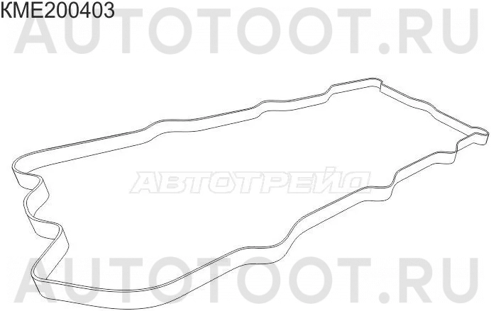 Прокладка клапанной крышки MMC 4M40+T 94 - Артикул KME200403 - Производитель Sat - Фото, Отзывы, Цены