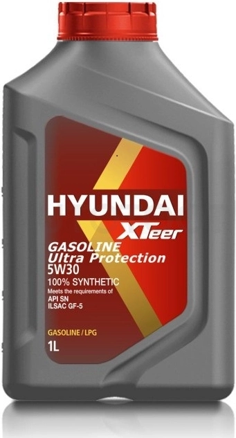 Масло моторное синтетическое Kia/Hyundai Gasoline Ultra Protection 5W-30 1л