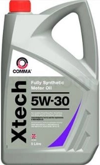 Масло моторное синтетическое COMMA 5W30 XTECH S 5л - Артикул XTC5L - Производитель COMMA - Фото, Отзывы, Цены