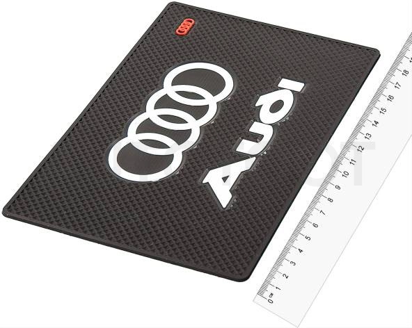 Audi Коврик панели противоскользящий SW плоский с большой эмблемой 185*115*2мм - Артикул HX01AUDI - Производитель TechWit - Фото, Отзывы, Цены