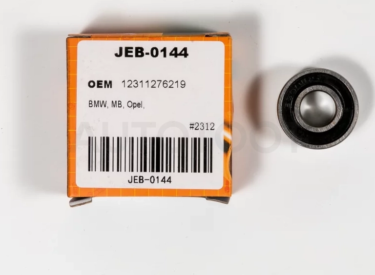 Подшипник генератора закрытый 12x28x12 - Артикул JEB0144 - Производитель Just Drive - Фото, Отзывы, Цены
