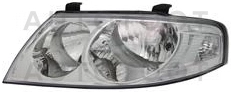 Фара левая (без отверстия под корректор) -21511B7LLDE Depo для NISSAN ALMERA CLASSIC