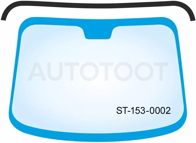 Молдинг лобового стекла (Сверху) Toyota Land Cruiser Prado (J120) 02-09 / Lexus GX 02-09