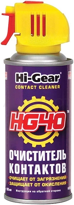 Очиститель контактов HI-GEAR аэрозоль 114г
