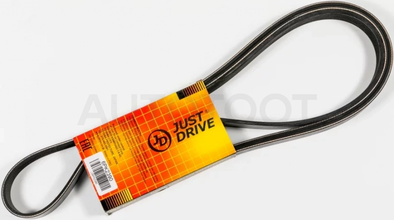 Ремень поликлиновый JD - Артикул 6PK2390 - Производитель Just Drive - Фото, Отзывы, Цены
