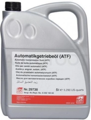 ATF Масло трансмиссионное VAG ATF для АКПП 5л ATF Tiptronic FEBI 29738