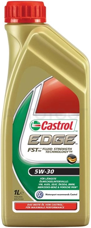 5W-30 1л CASTROL Edge LL Масло моторное синтетическое - Артикул 15667C - Производитель CASTROL - Фото, Отзывы, Цены
