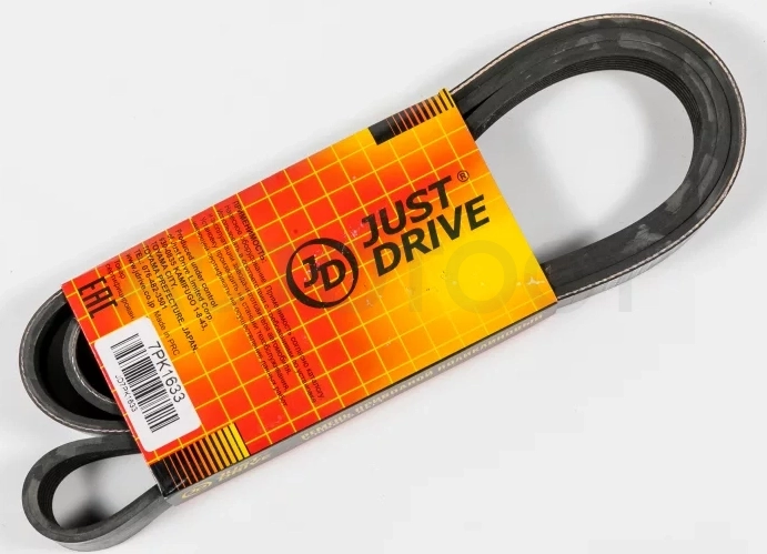 Ремень поликлиновый JD - Артикул 7PK1633 - Производитель Just Drive - Фото, Отзывы, Цены