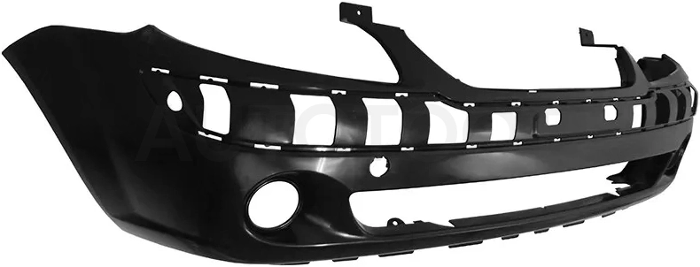 Бампер передний Hyundai Getz 05-11 (Под ПТФ/ С отверстием под крюк)