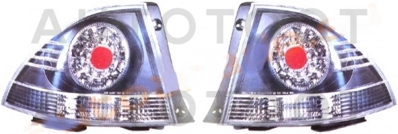 Фонарь задний левый + правый (комплект, тюнинг, хром, диодный) -  для LEXUS IS200, TOYOTA ALTEZZA