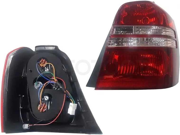Фонарь задний Toyota Highlander 00-03 / Kluger V 00-03 (Справа) - Артикул ST180030 - Производитель Sat - Фото, Отзывы, Цены