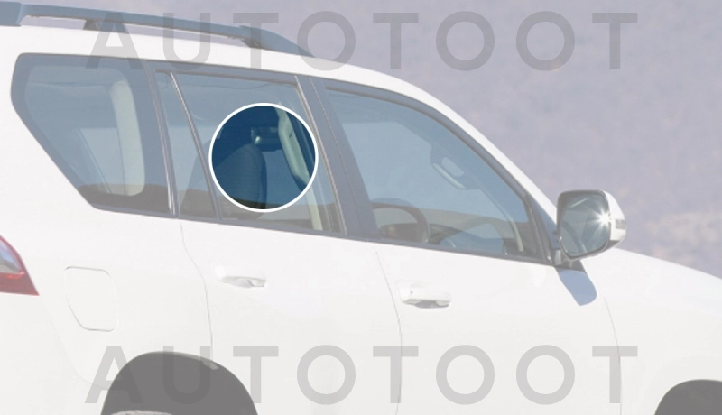 Стекло заднее правое опускное -  для TOYOTA LAND CRUISER PRADO, LEXUS GX460