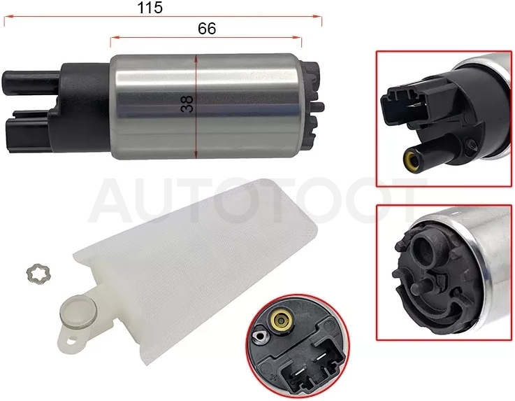 Топливный насос Honda Accord 93-08 / Civic 91-00