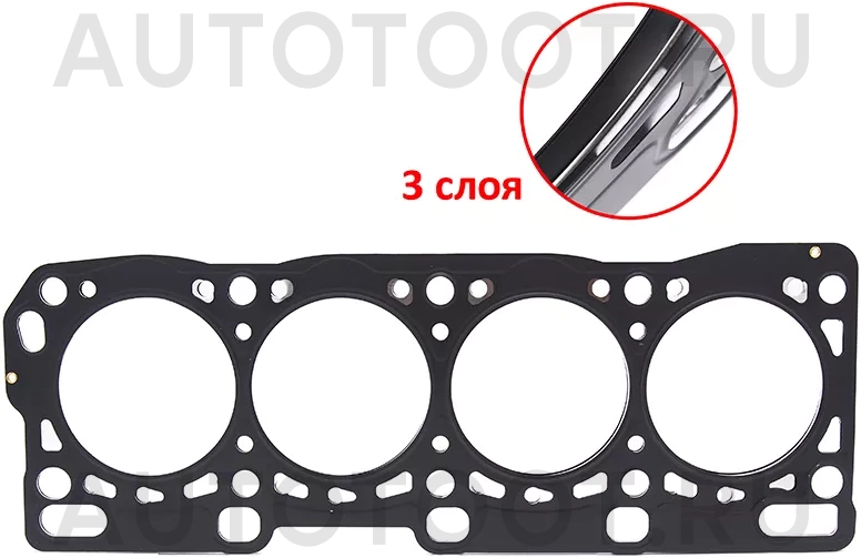 Прокладка ГБЦ MAZDA BONGO/ NISSAN VANETT/KIA BONGO R2 - Артикул JAE1005X - Производитель Stone - Фото, Отзывы, Цены
