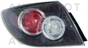 Фонарь задний левый (хэтчбэк, кроме sport) -2161984LUQ Depo для MAZDA 3 (AXELA)