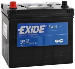 Аккумулятор EXIDE 60Ah 480A прямая полярность(+-)