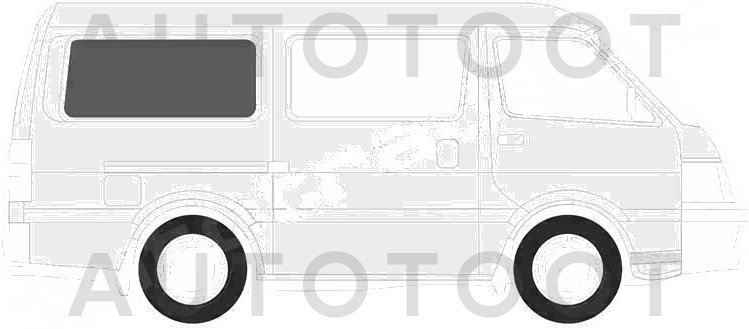Стекло багажника боковое заднее правое с антеной -  для TOYOTA NOAH