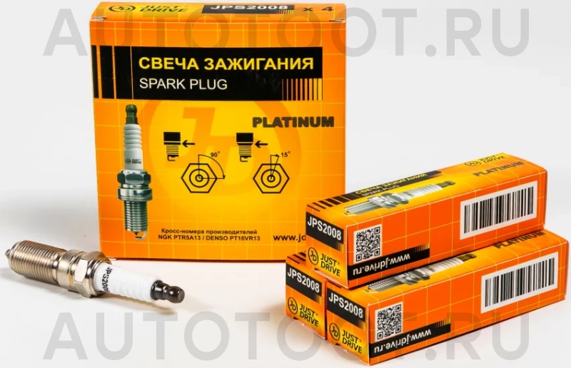 Свеча зажигания /PTR5A13/PT16VR13 PLATINUM - Артикул JPS2008 - Производитель Just Drive - Фото, Отзывы, Цены