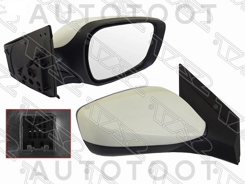 Зеркало правое (3 контакта) -NSP02876204L020CA Nsp для HYUNDAI SOLARIS