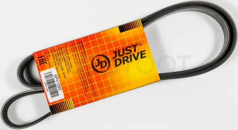 Ремень поликлиновый JD - Артикул 6PK1285 - Производитель Just Drive - Фото, Отзывы, Цены