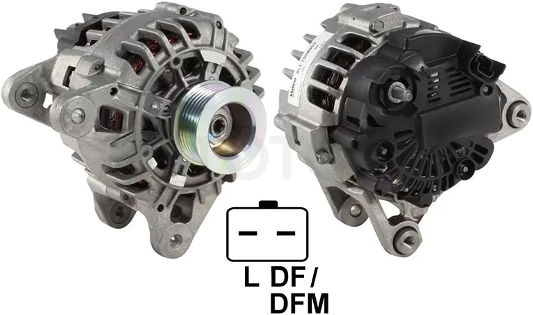 Генератор RENAULT DUSTER 1.6 12-/LOGAN/SANDERO 1.4/1.6 04-15 K4M/K7J/K7M 12V 100A
