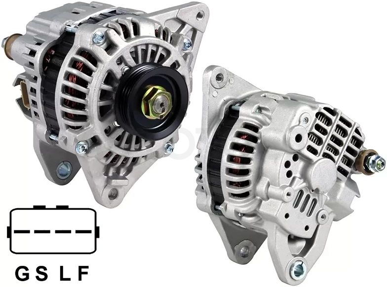 Генератор MMC CARISMA 1.8 97-03/PAJERO 1.8 98-00 4G93/CHERY TIGGO T11 2.4 05-11 12V 85A