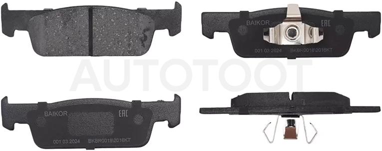 Колодки тормозные (Спереди) Renault Logan 09-22 / Sandero 14-18 / Dacia Logan 12-19 / Sandero 12-19 / Renault Clio 12-16 / Logan Stepway 18- / Smart Forfour 14- / Fortwo 14