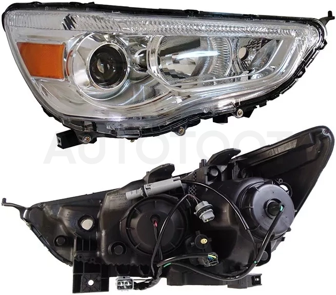Фара Mitsubishi ASX 10-20 (Справа/ Галоген/ С электрокорректором) - Артикул ST21411X1R - Производитель Sat - Фото, Отзывы, Цены