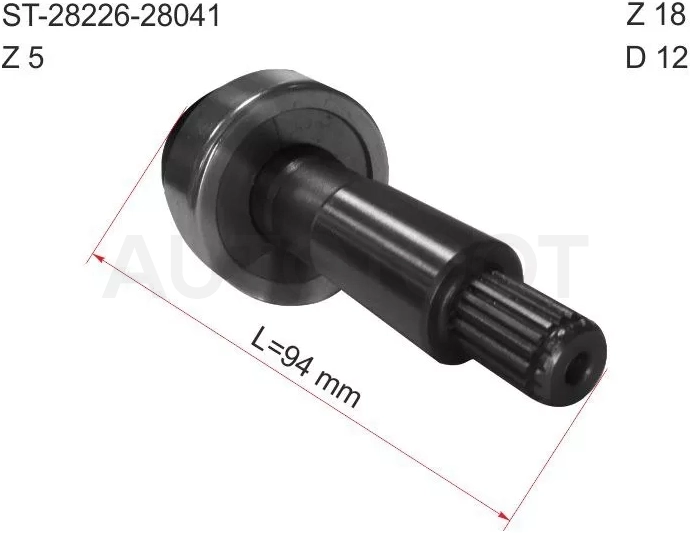 Бендикс Lexus RX 03-12 / Toyota Allion 01-07 - Артикул ST2822628041 - Производитель Sat - Фото, Отзывы, Цены