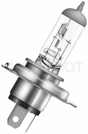 Лампа головного освещения галогенная H4 12V / 55W SAT