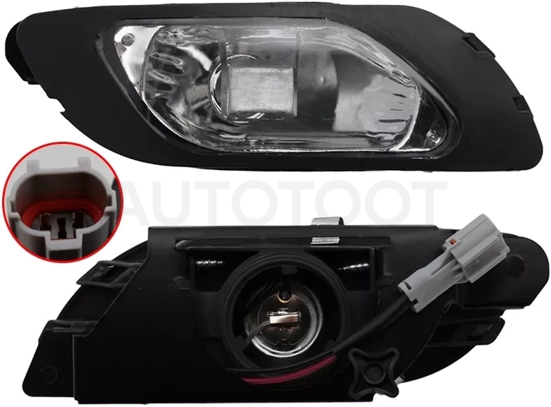 Фара противотуманная (Справа/ хром) Daewoo Nexia 94-08 - Артикул ST2222002CR - Производитель Sat - Фото, Отзывы, Цены