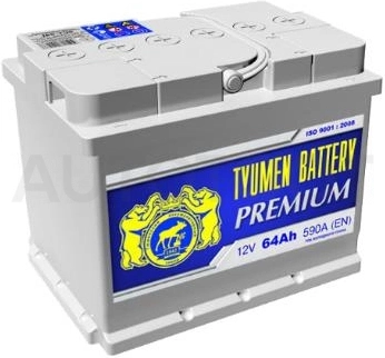 Аккумулятор TYUMEN BATTERY 64Ah 620A обратная полярность (-+)