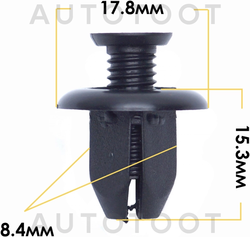 Клипса 63844-35F00 -KJ628 Masuma для NISSAN TERRANO, NISSAN SUNNY, NISSAN SKYLINE, NISSAN MARCH, NISSAN LAUREL, NISSAN GLORIA, NISSAN CEFIRO, NISSAN BLUEBIRD