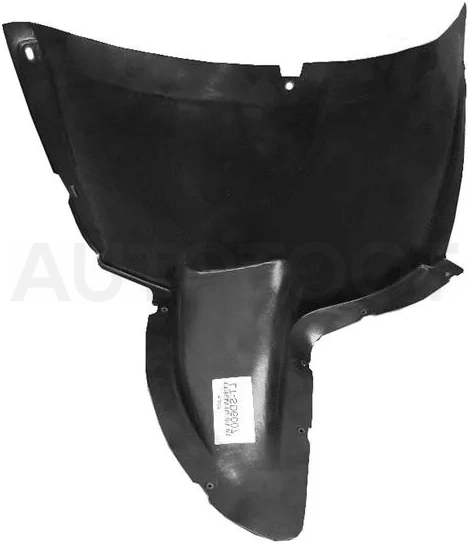 Подкрылок Skoda Octavia 04-13 (Спереди/ Справа/ передняя часть) - Артикул STSD26016L1 - Производитель Sat - Фото, Отзывы, Цены