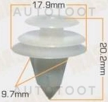 Клипса 67771-06010 -KJ520 Masuma для TOYOTA CAMRY, TOYOTA AVALON