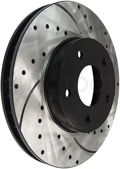 Комплект дисков тормозных передний перфорированные NISSAN R Nessa N30 4WD, Serena C24 2WD/4WD, Presa