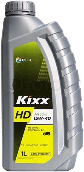 15W-40 5W-40 KIXX HD Масло моторное полусинтетика 1л (DYNAMIC 15W-40) CG-4