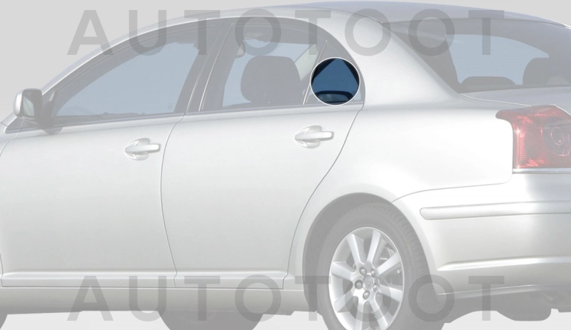 Стекло форточки (уголок) задней левой двери -  для TOYOTA AVENSIS