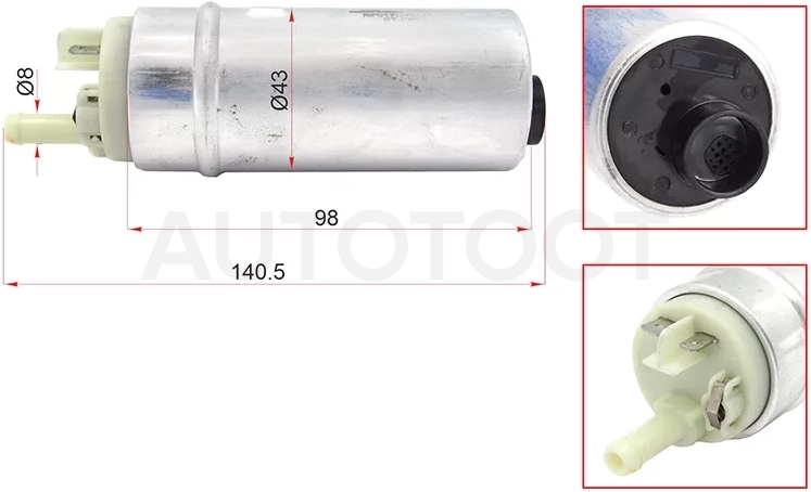 Топливный насос BMW 3-Series 98-06 / 5-Series 95-10