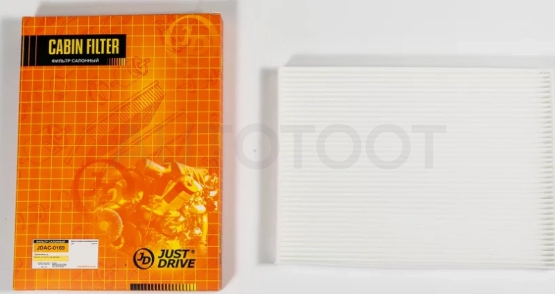 Фильтр салонный - Артикул JDAC0169 - Производитель Just Drive - Фото, Отзывы, Цены