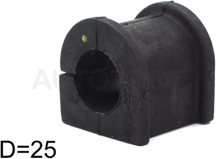 Втулка стабилизатора Toyota Mark II (X100) 96-00 / Chaser (X100) 96-01 / Cresta (X100) 96-01 (Перед/ 26.50)