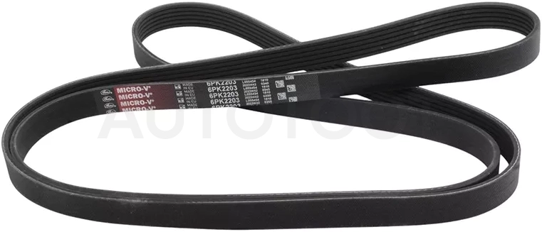 Ремень поликлин TOYOTA 2UZ-FE UZJ100 LX470 98-02 (ALT) - Артикул 6PK2203 - Производитель Gates - Фото, Отзывы, Цены