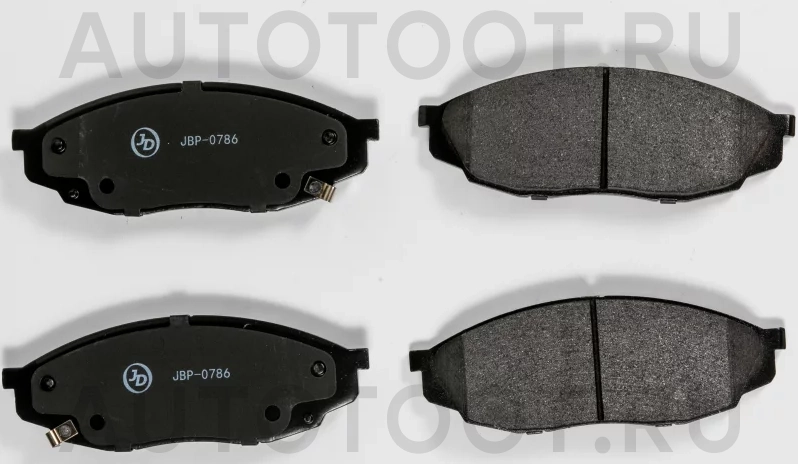 Колодки тормозные дисковые передние - Артикул JBP0786 - Производитель Just Drive - Фото, Отзывы, Цены