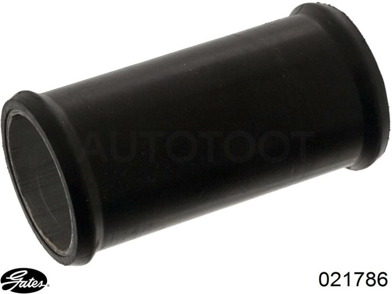 Патpубок системы охлаждения -021786 Gates для BMW X5