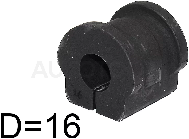 Втулка стабилизатора Skoda Rapid 12- / Volkswagen Polo 01-20 / Audi A2 99-05 / SEAT Cordoba 03-06 / Ibiza 02-15 / Skoda Fabia 99-18 / Roomster 06-15 / Volkswagen up! 11- (16,00)